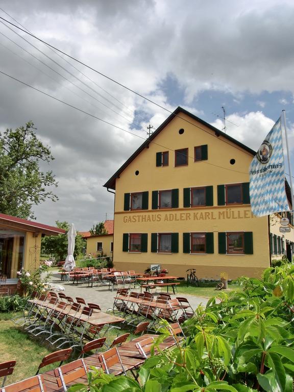 Landhotel Zum Adler Oberbechingen Buitenkant foto